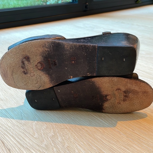 Calleen Cordero Leather Handmade wedge Sandal - Picture 3 of 5